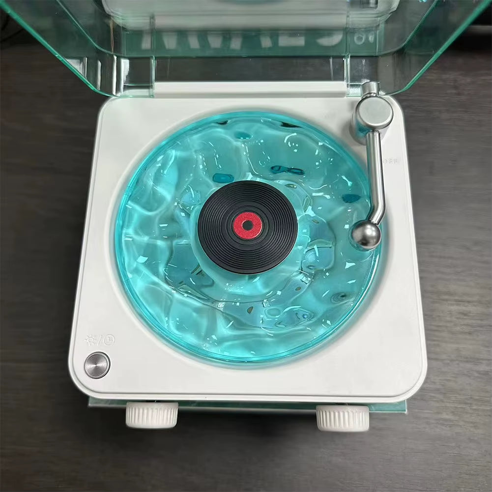 Mini Retro White Noise Bluetooth Speaker Portable Wireless Vintage Sleep Aid Bluetooth Speaker Subwoofer with RGB Light